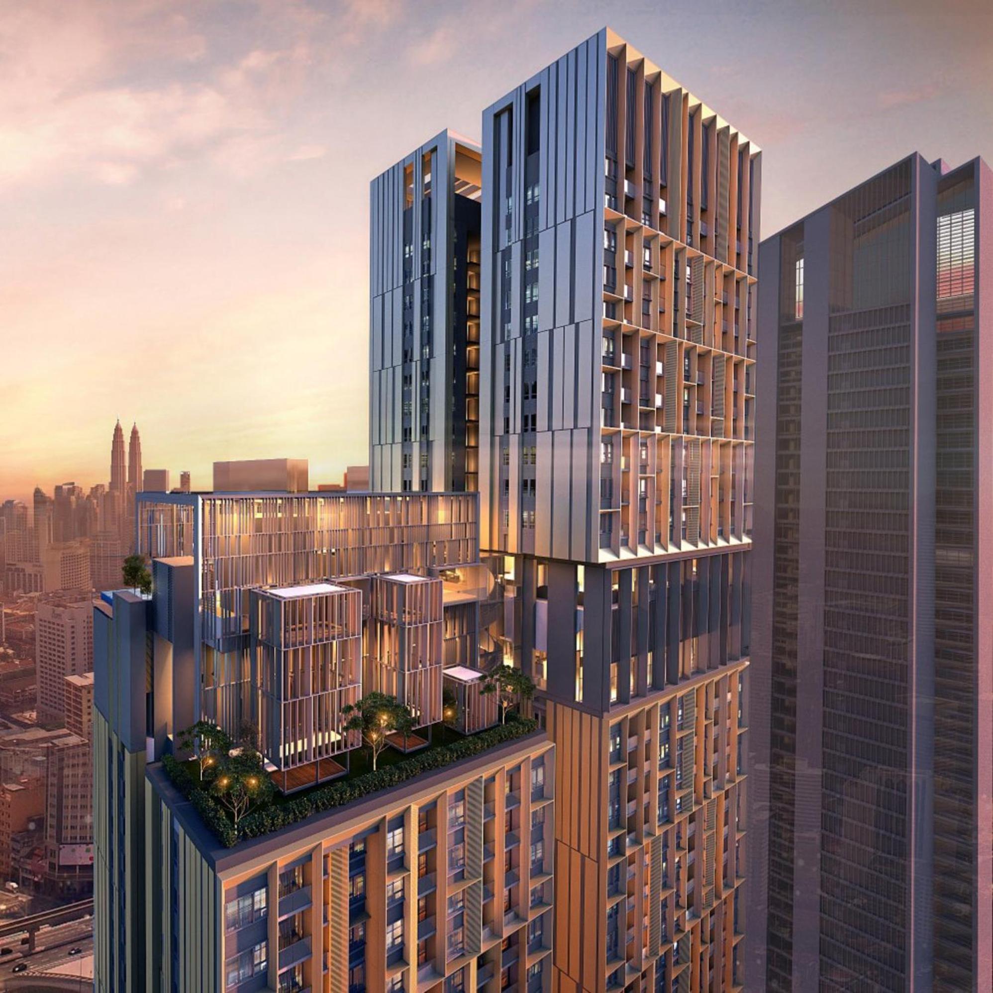 Lotus Infinity Pool At Lucentia Apartment Kuala Lumpur Bagian luar foto